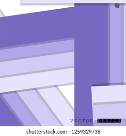 Abstract vector design with a background of colorful line patterns , vector design