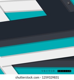 Abstract vector design with a background of colorful line patterns , vector design