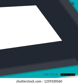 Abstract vector design with a background of colorful line patterns , vector design