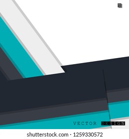 Abstract vector design with a background of colorful line patterns , vector design
