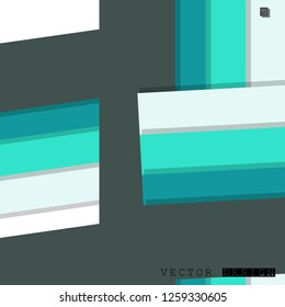 Abstract vector design with a background of colorful line patterns , vector design