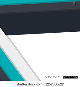 Abstract vector design with a background of colorful line patterns , vector design