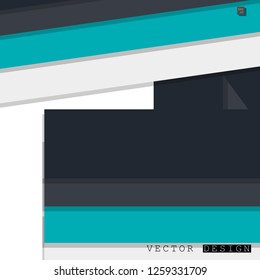 Abstract vector design with a background of colorful line patterns , vector design