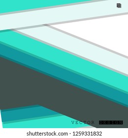 Abstract vector design with a background of colorful line patterns , vector design