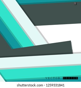 Abstract vector design with a background of colorful line patterns , vector design