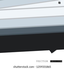 Abstract vector design with a background of colorful line patterns , vector design