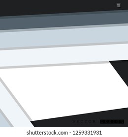 Abstract vector design with a background of colorful line patterns , vector design