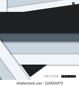 Abstract vector design with a background of colorful line patterns , vector design