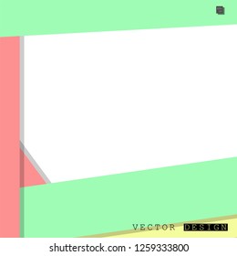 Abstract vector design with a background of colorful line patterns , vector design