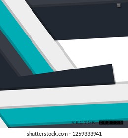 Abstract vector design with a background of colorful line patterns , vector design