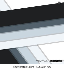 Abstract vector design with a background of colorful line patterns , vector design