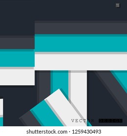 Abstract vector design with a background of colorful line patterns , vector design