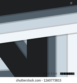 Abstract vector design with a background of colorful line patterns , vector design