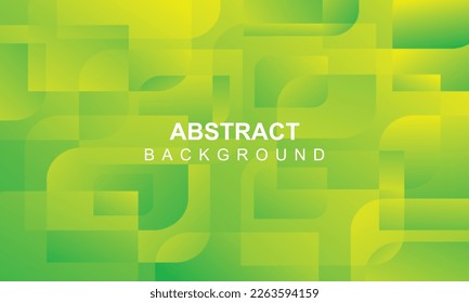 Abstract vector design for banner and background design template with green color concept