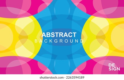 Abstract vector design for banner and background design template with colorful concept 