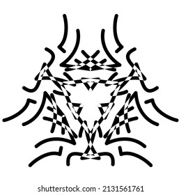 Diseño vector abstracto en color negro. Perfecto para empresas, fondos, camisetas