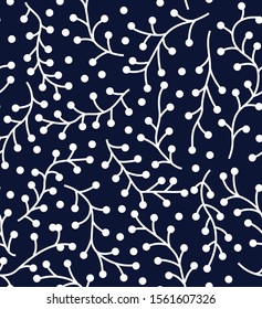 Abstract vector design circle on navy background