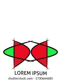 Abstract vector design for company logos