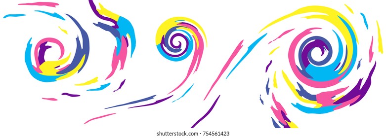 Abstract vector design. Creative image.