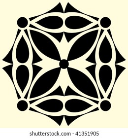 abstract vector design element