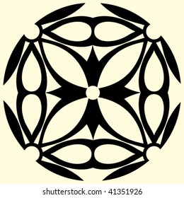 abstract vector design element