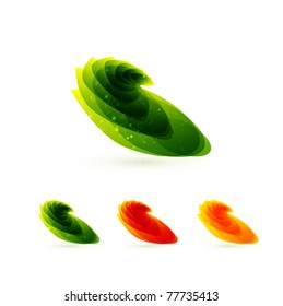 Abstract vector design element