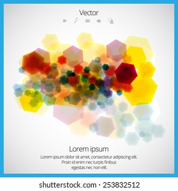 Abstract vector design elements.