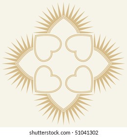 abstract vector design elements