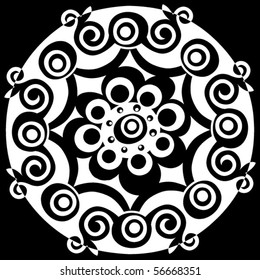 abstract vector design elements