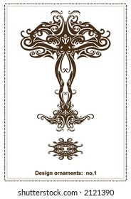 abstract vector design elements ,borders ,frames, retro,tribal ,floral tatoo,ornaments,part of a 100 pieces collection,check my gallery for other pieces of this collection