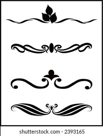  Abstract vector design elements ,borders ,frames