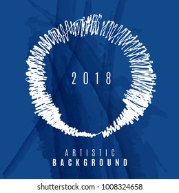 Abstract vector design elements for graphic poster
