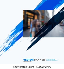 Abstract vector design elements for graphic poster