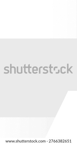 Abstract vector design with geometric shapes in white and gray tones, featuring a minimalist and modern aesthetic.