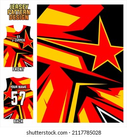 Abstract vector design for jersey printing and sublime. background pattern for sports team jersey