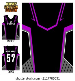 Abstract vector design for jersey printing and sublime. background pattern for sports team jersey