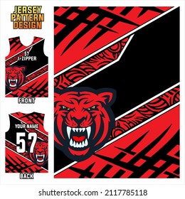 Diseño vector abstracto para la impresión y sublime jersey. patrón de fondo para el equipo deportivo jersey