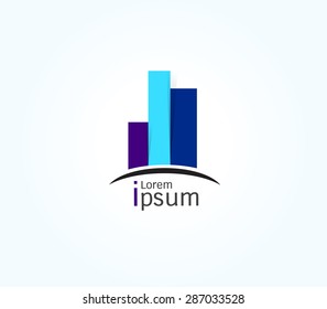 Abstract Vector design Logo,icon City.