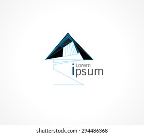 Abstract Vector design Logo,icon House.
