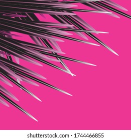 diseño vectorial abstracto en fondo púrpura