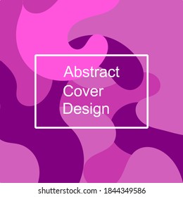 Abstract vector design with purple color good for cover,banner,card