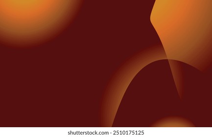 Un diseño de Vector abstracto con Formas suaves y fluidas en tonos de naranja y amarillo crea un efecto cálido y degradado. Ideal para gráficos digitales o fondos, la mezcla de colores da una sensación dinámica