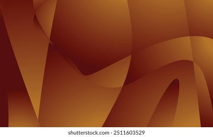 Un diseño de Vector abstracto con Formas suaves y fluidas en tonos de naranja y amarillo crea un efecto cálido y degradado. Ideal para gráficos digitales o fondos, la mezcla de colores da una sensación dinámica