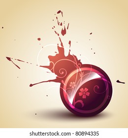 abstract vector design with space for your text