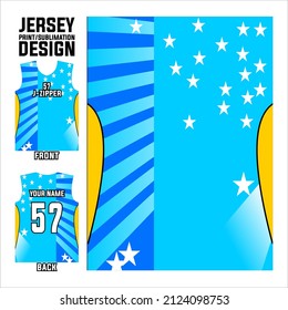 abstract vector design for sports team sublimation printing jersey fabric