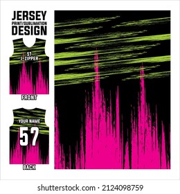 abstract vector design for sports team sublimation printing jersey fabric