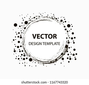 Abstract vector design template.