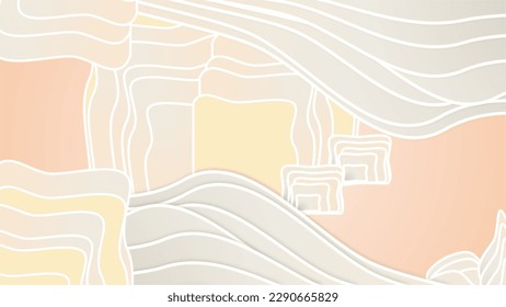 Abstract vector design using lines and minimalism.