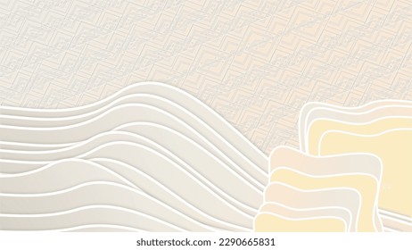 Abstract vector design using lines and minimalism.