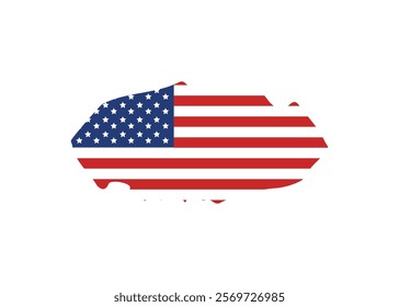 Abstract vector designs of American flags in unique styles: waves, brush strokes, grunge, geometric shapes, and modern patterns. Perfect for patriotic posters, banners, and creative projects